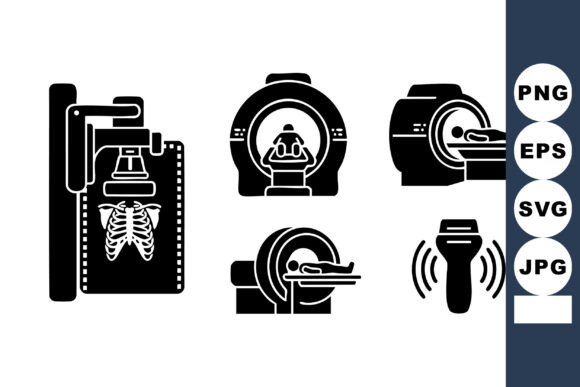 A Designer's Hands-On Review of Medical Xray Scanner Vector Icons