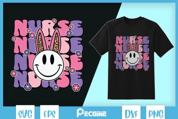 Easter Nurse Design for Embroidery Projects