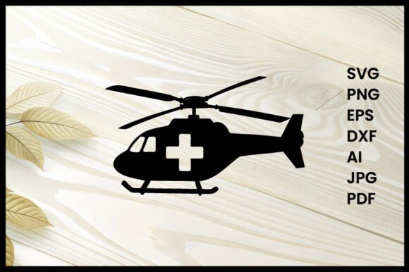 Medical Emergency Helicopter Silhouette: A Designer’s Review