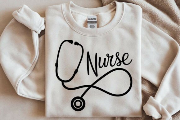Nurse Heart Stethoscope SVG: A Charming Embroidery Design