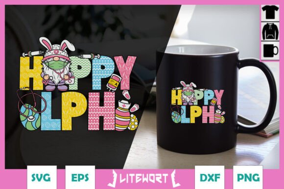 One Hoppy LPN Gnome Nurse Easter SVG Review